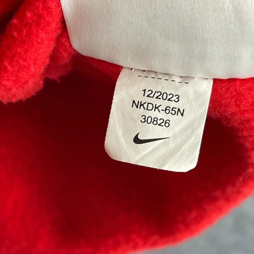 Nike Georgia Bulldogs Sweatshirt Mens Large Red NCAA Football Pullover Hoodie